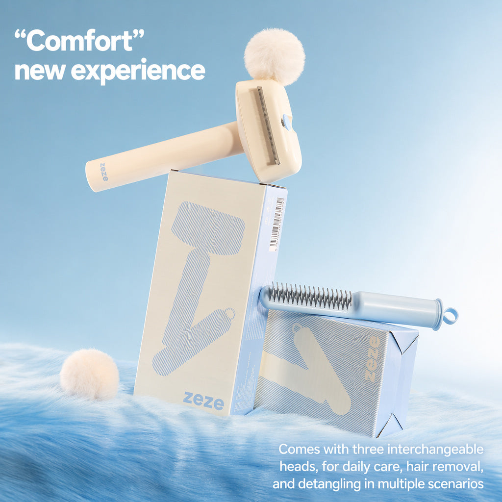 De-shedding Cat Grooming Brush