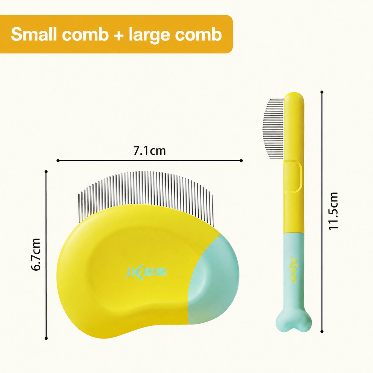 Mini Face Grooming Comb Set