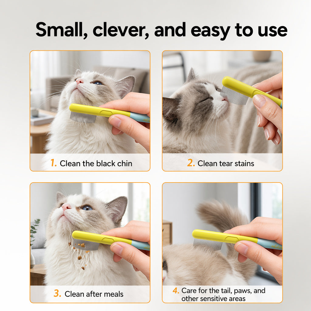 Mini Face Grooming Comb Set
