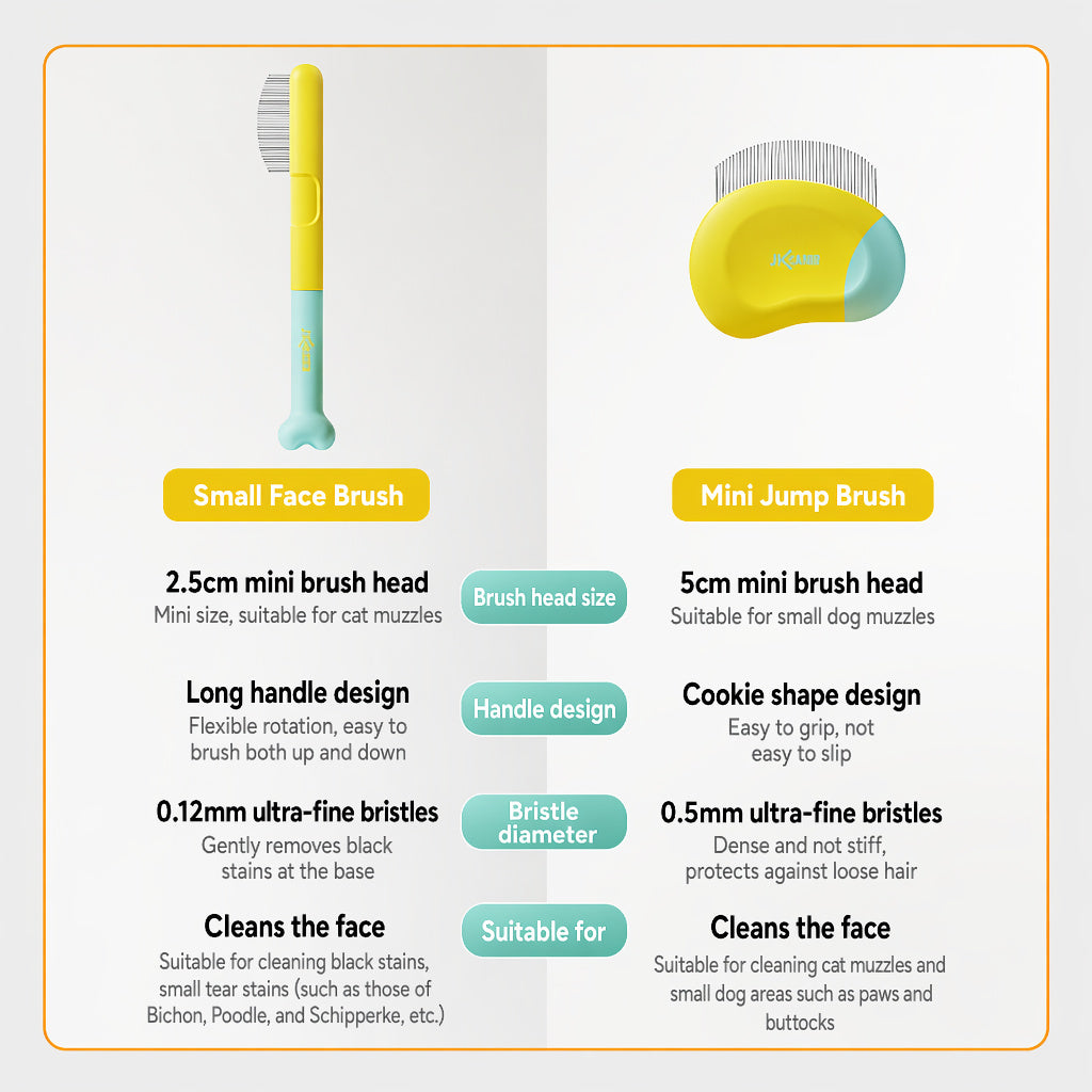 Mini Face Grooming Comb Set