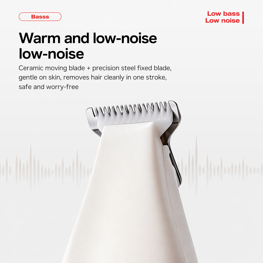 Dual-head Quiet Grooming Clippers