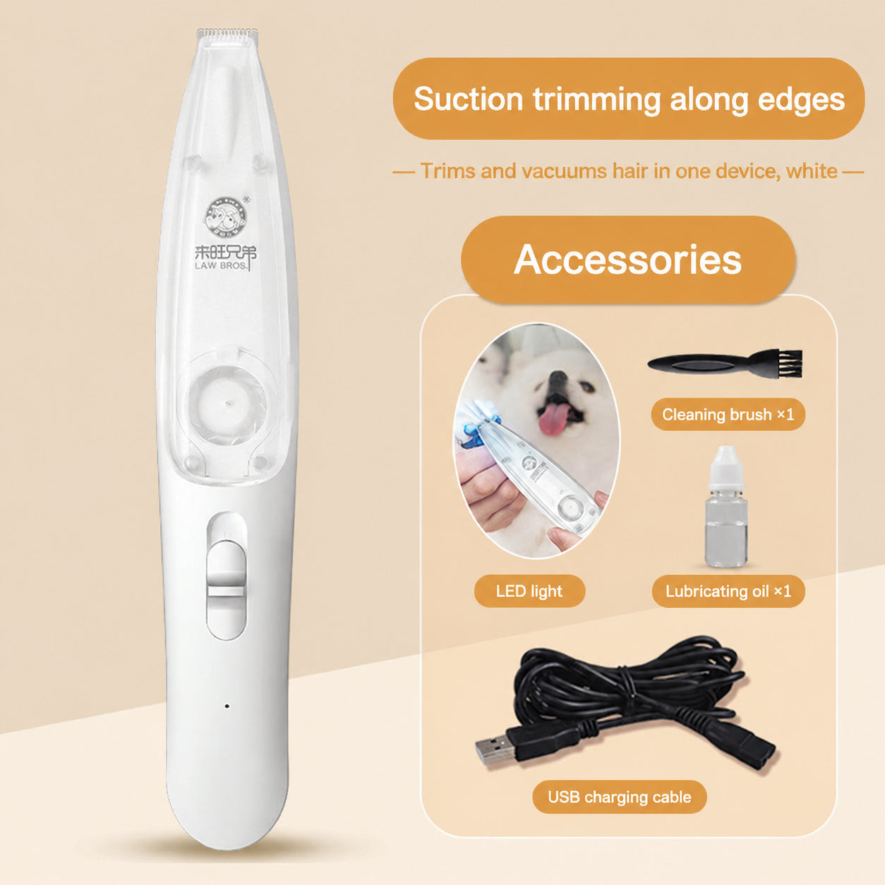 Quiet Pet Paw Trimmer