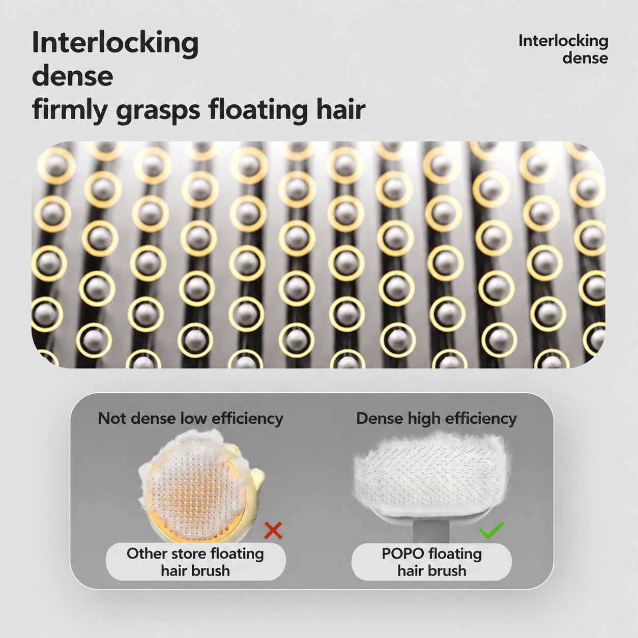 Gentle Air-cushion Slicker Brush