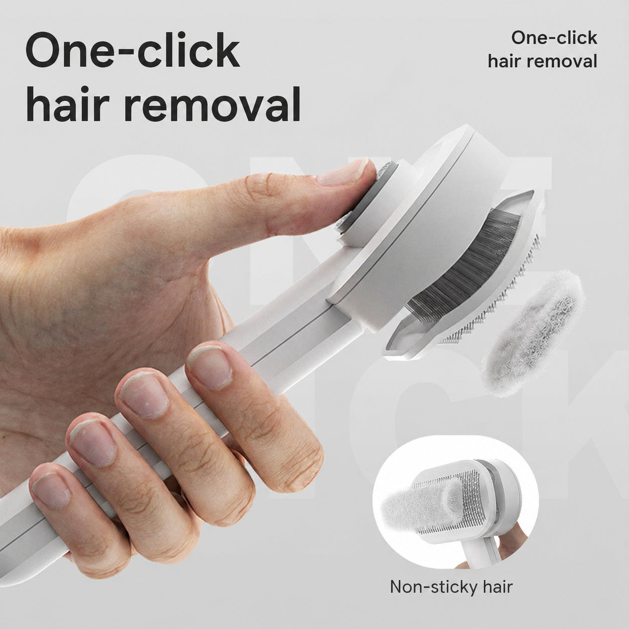 Gentle Air-cushion Slicker Brush