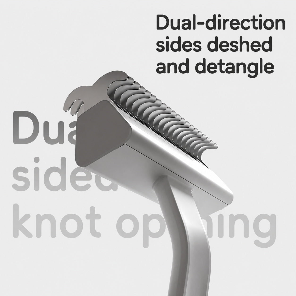 Dual-sided De-matting Grooming Brush