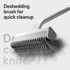 Dual-sided De-matting Grooming Brush