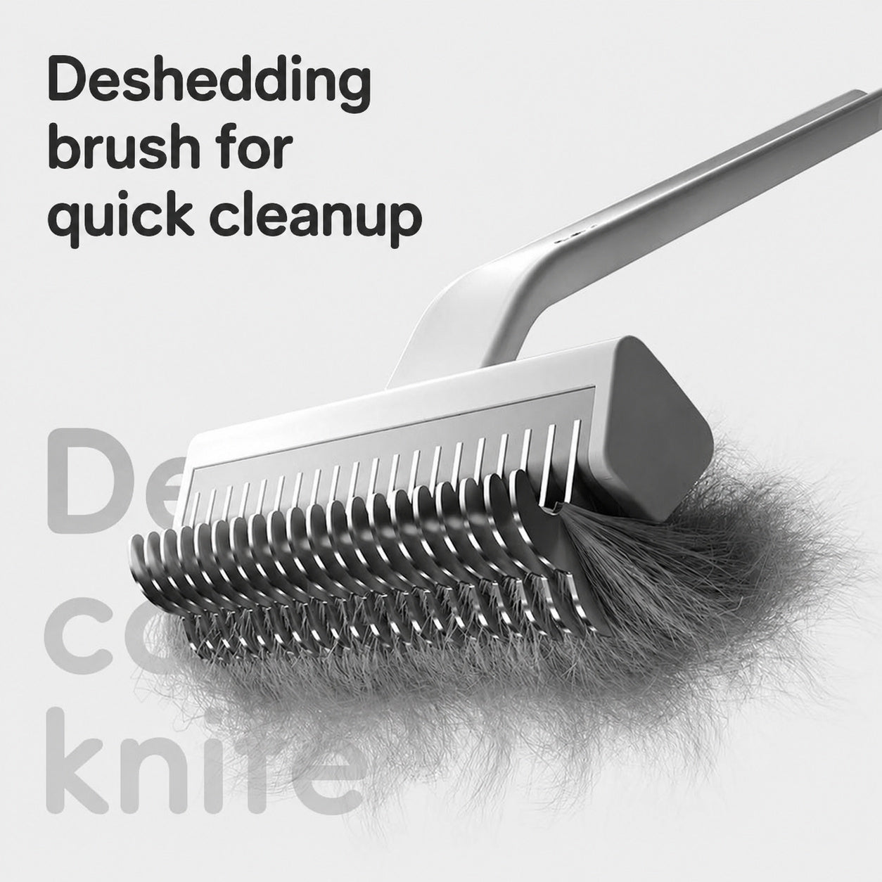 Dual-sided De-matting Grooming Brush
