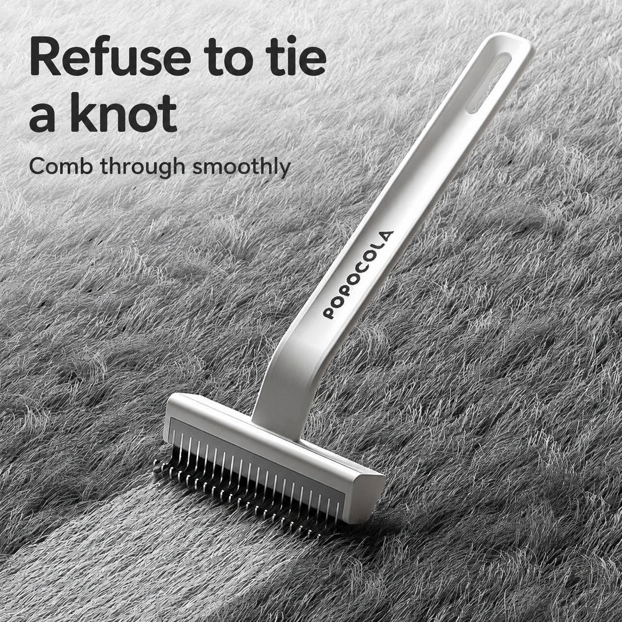 Dual-sided De-matting Grooming Brush