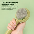 Deshedding Massage Pet Brush