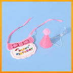Birthday Bib & Hat Set