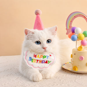 Birthday Bib & Hat Set