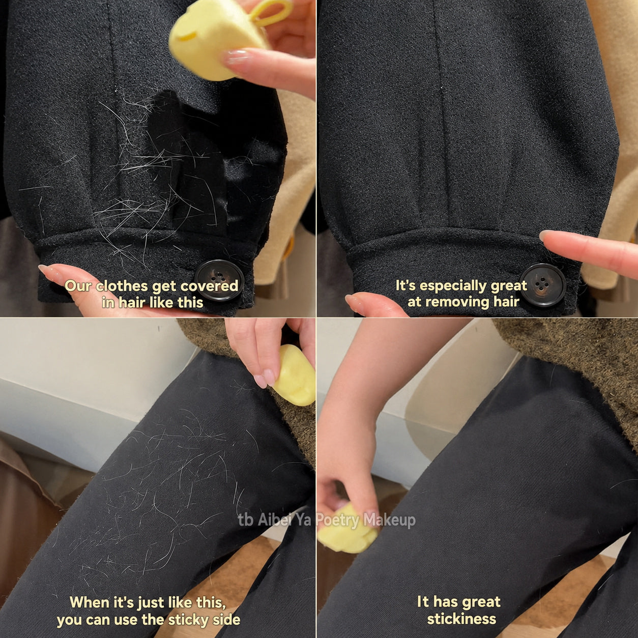 Washable Lint Roller Cube