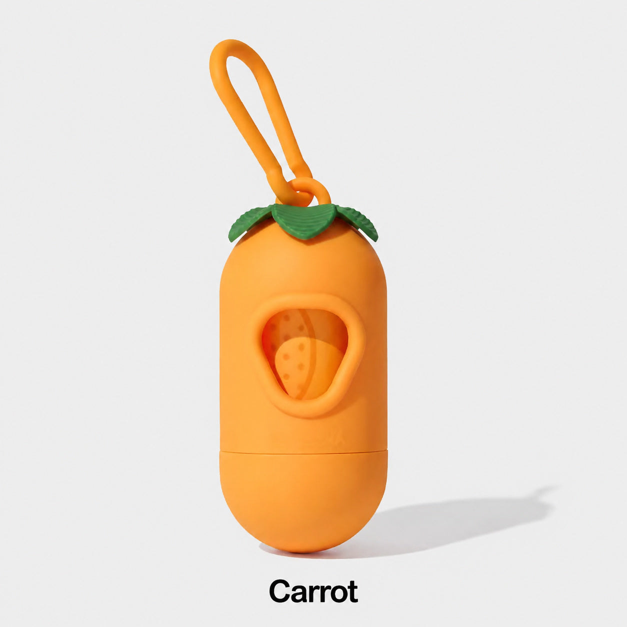 Tangerine Poop Bag Dispenser
