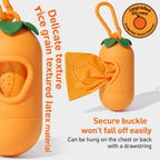 Tangerine Poop Bag Dispenser