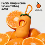 Tangerine Poop Bag Dispenser
