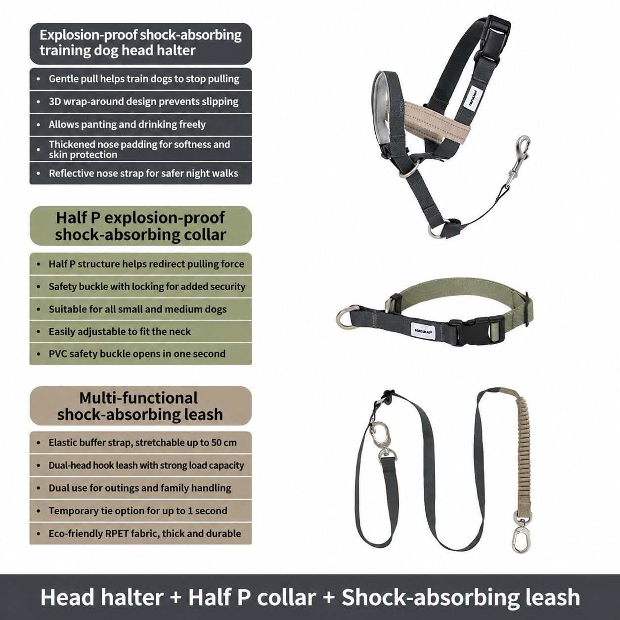 No-pull Training Muzzle