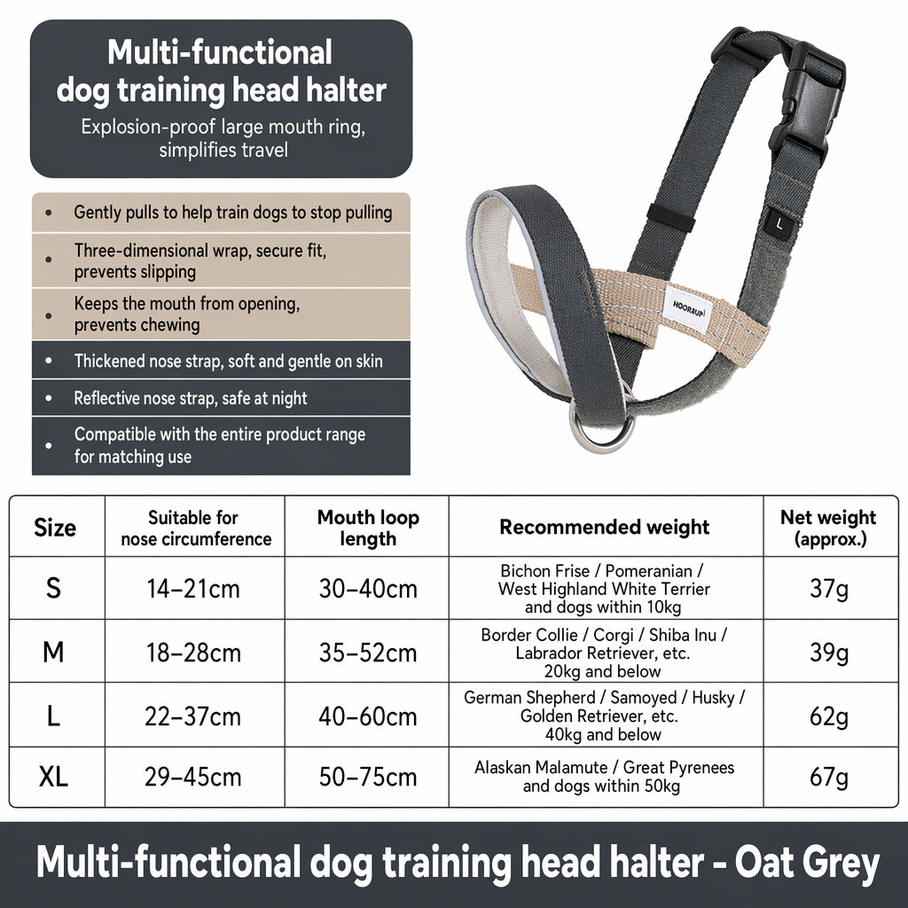 No-pull Headcollar Quick Control