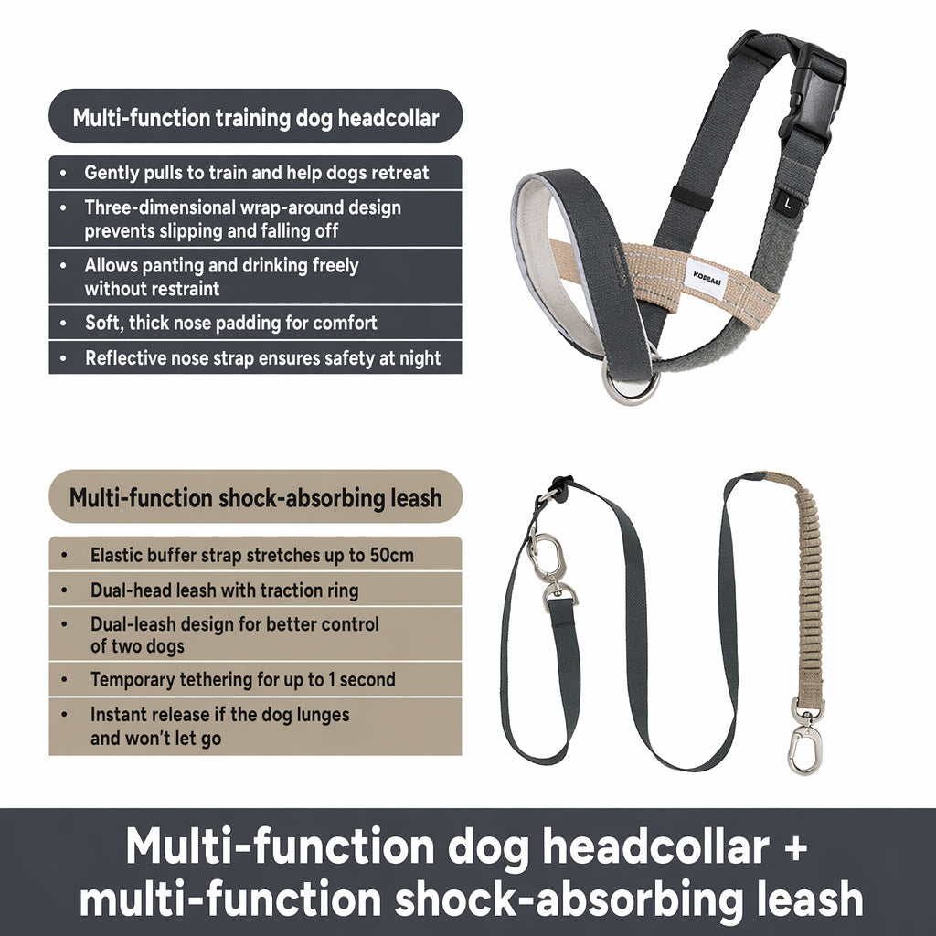No-pull Headcollar Quick Control