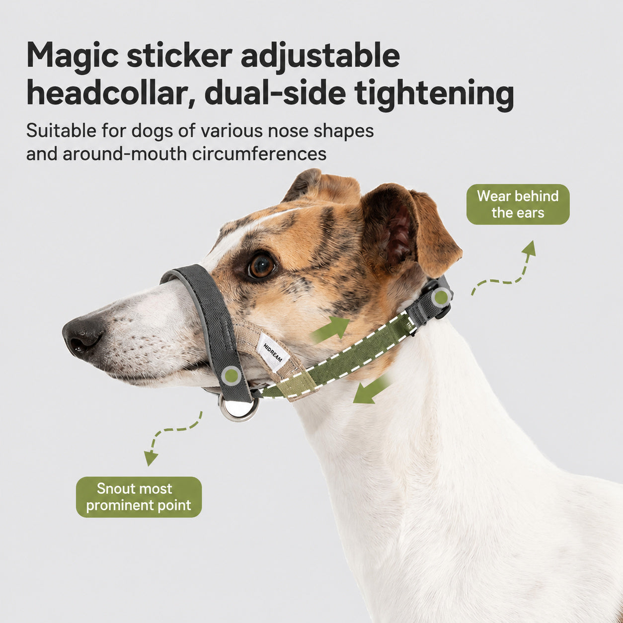 No-pull Headcollar Quick Control