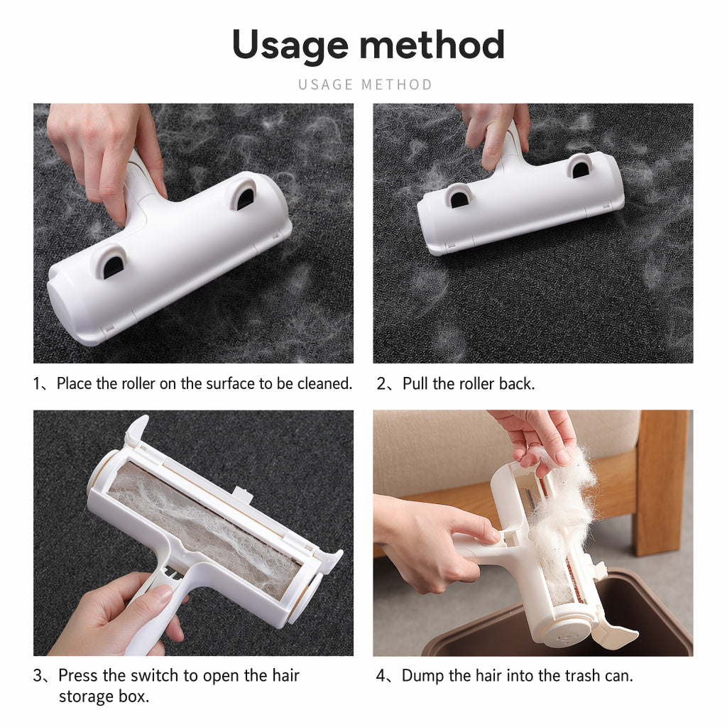 Reusable Pet Hair Roller