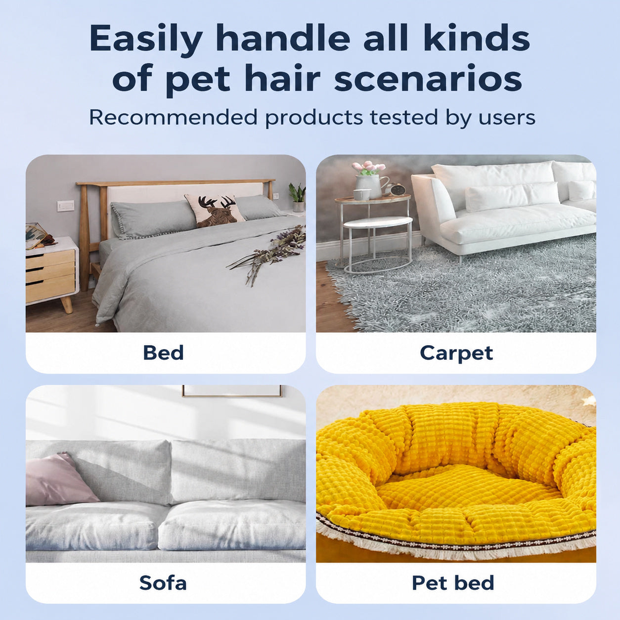 Long-handle Pet Fur Remover