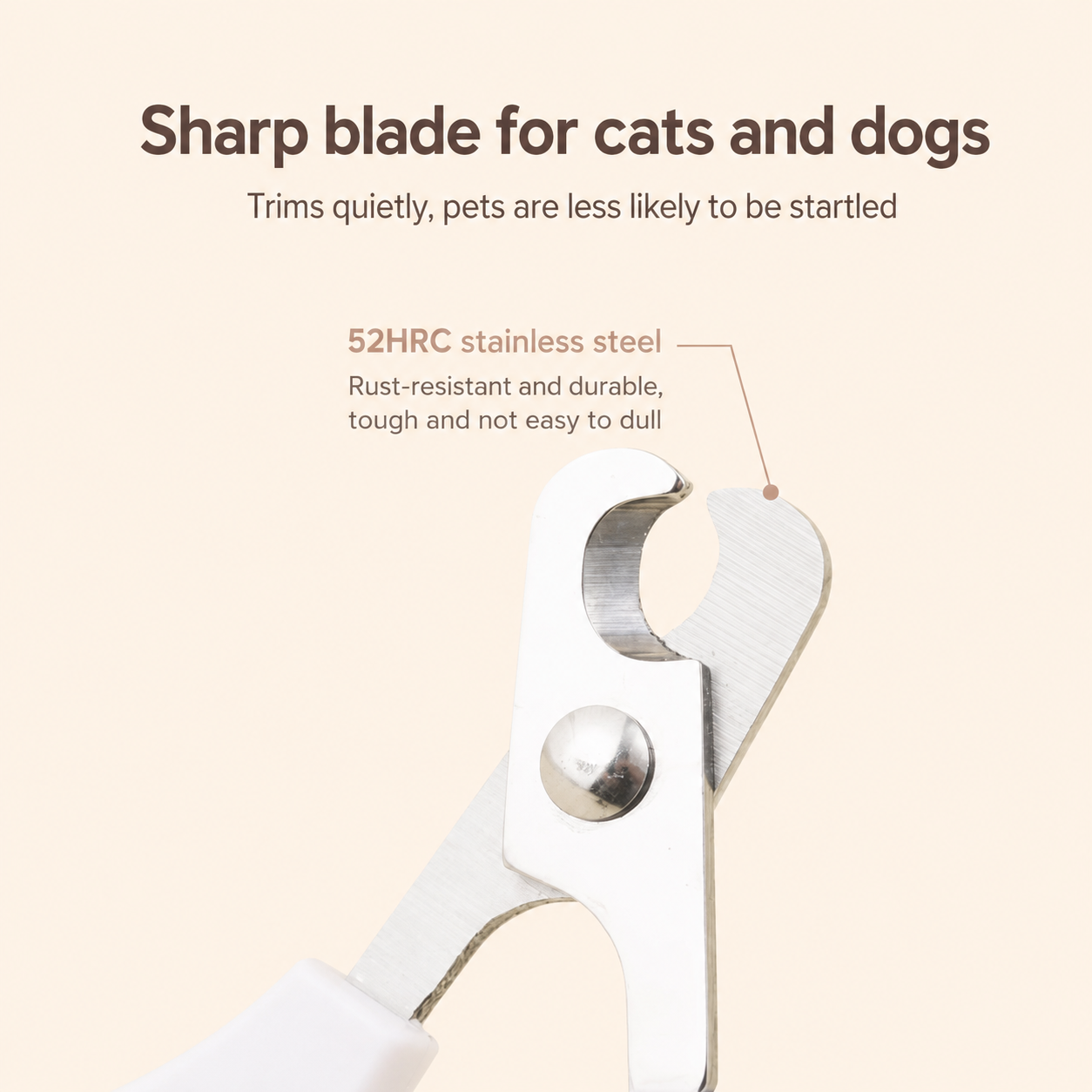 Quiet Pet Nail Clippers