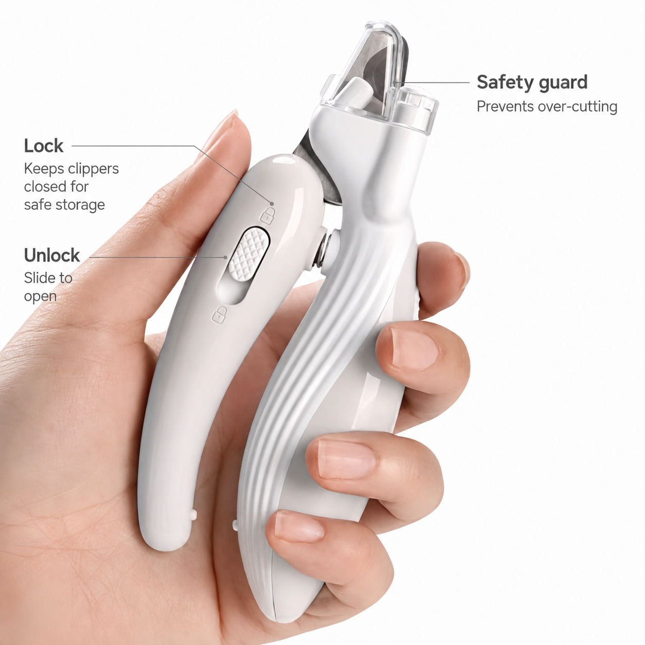 Quick-Find Pet Nail Clippers