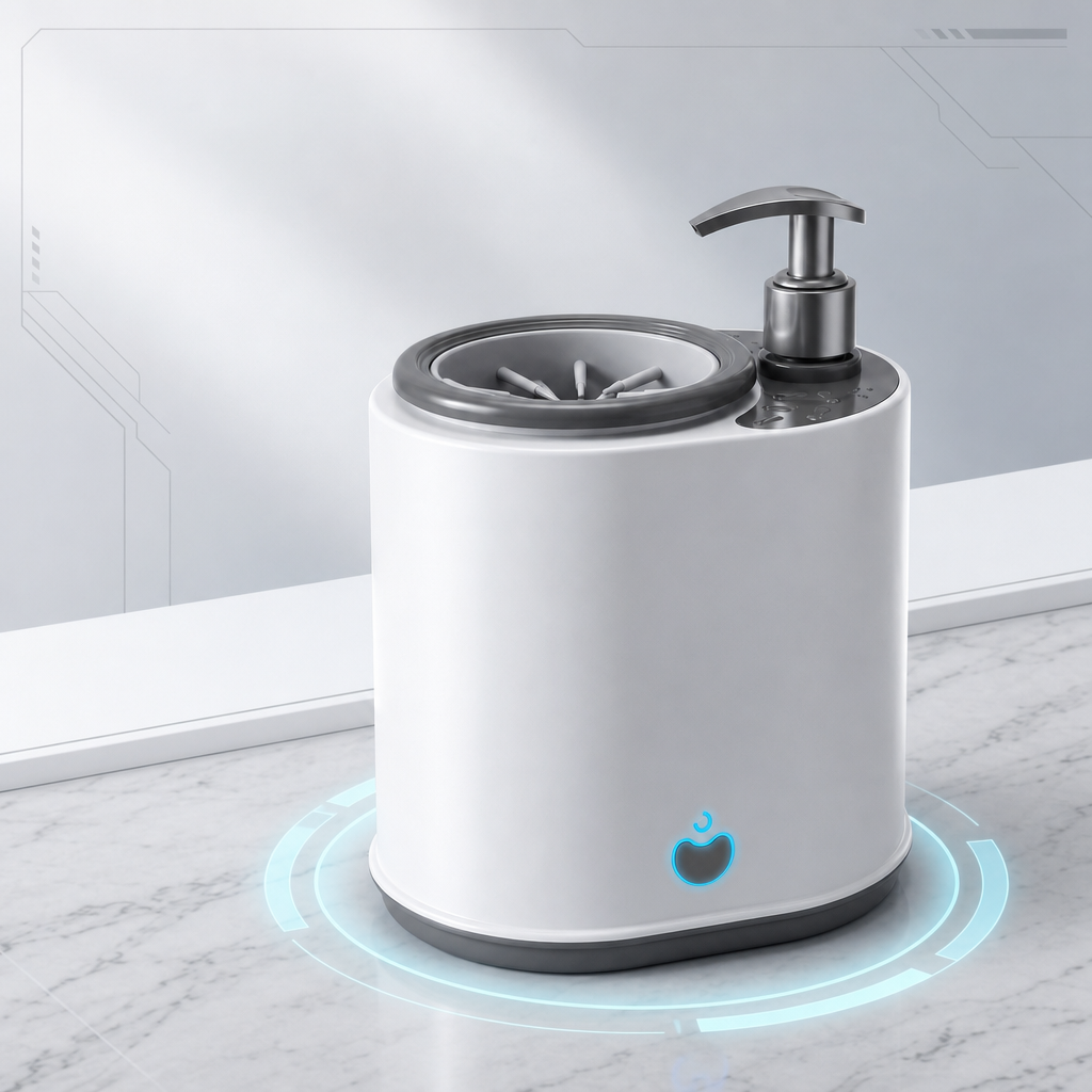 Pet Paw Washer With Foam Pump
