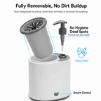 Pet Paw Washer With Foam Pump