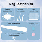 Ultra-soft Deep Clean Pet Toothbrush
