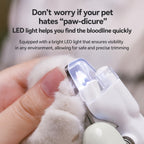 LED Pet Nail Clippers Shield