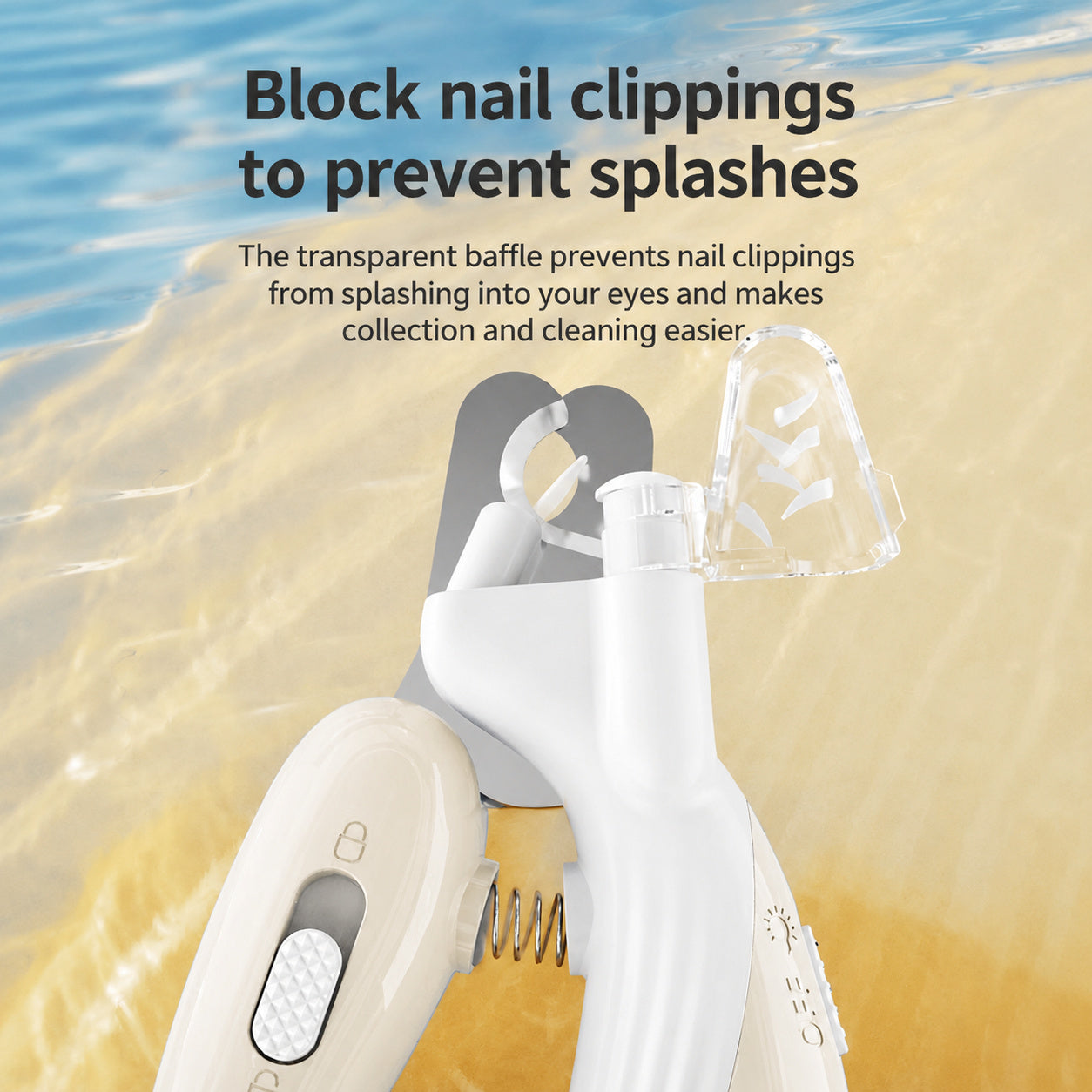 LED Pet Nail Clippers Shield