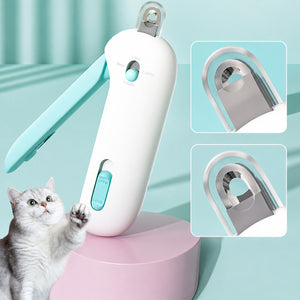 Push-Assist Cat Nail Clipper