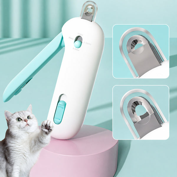 Push-Assist Cat Nail Clipper