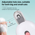 Push-Assist Cat Nail Clipper