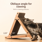 Triangular 6-Sided Cat Hideout