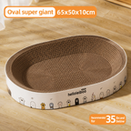 Large Corrugated Cat Scratcher Bed