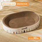 Large Corrugated Cat Scratcher Bed