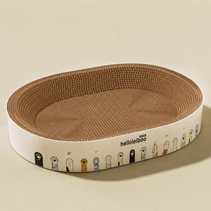 Large Corrugated Cat Scratcher Bed