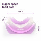 Iridescent Purple Scratcher Lounge