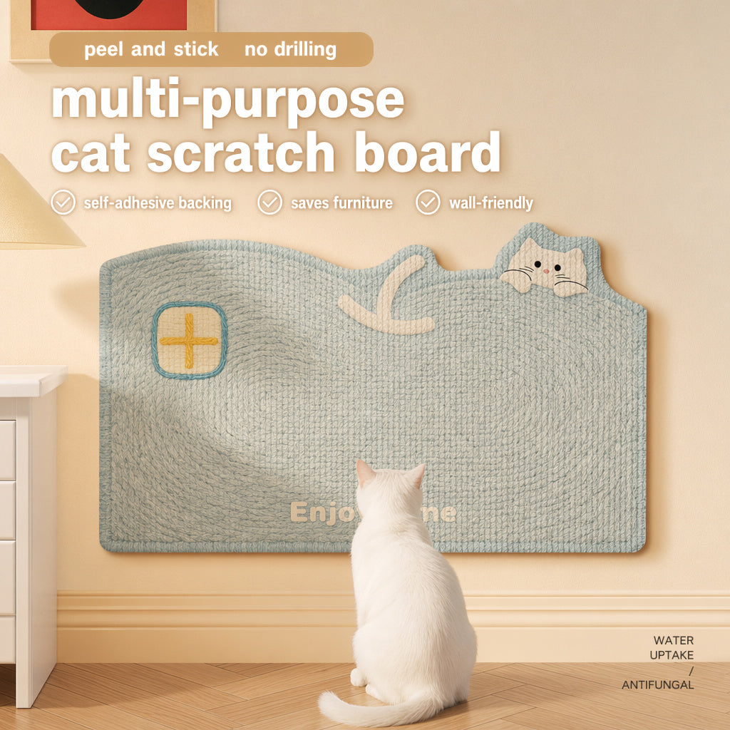 Peel-and-Stick Apple Scratcher