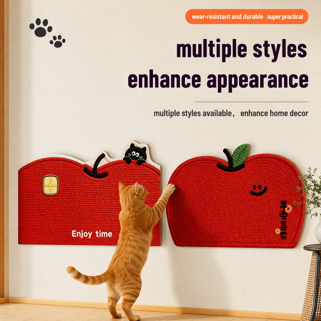 Peel-and-Stick Apple Scratcher
