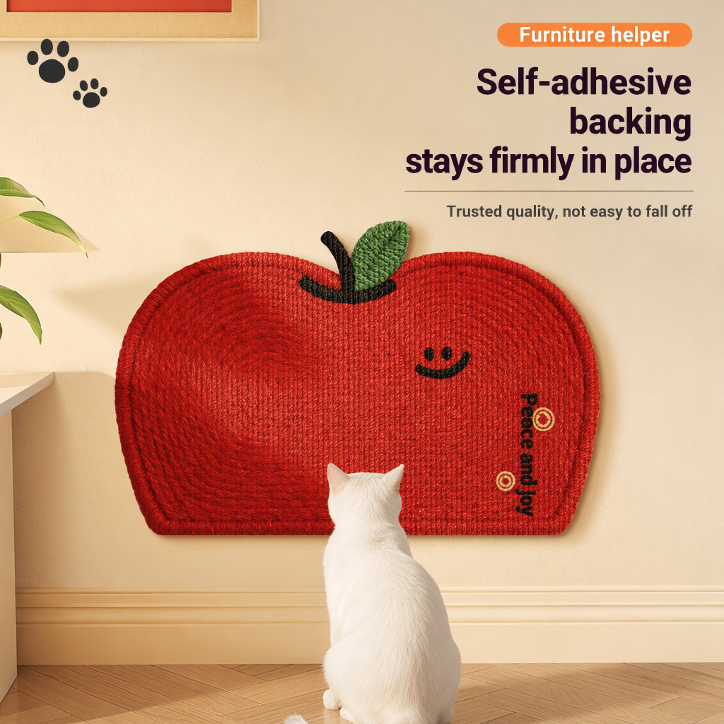 Peel-and-Stick Apple Scratcher