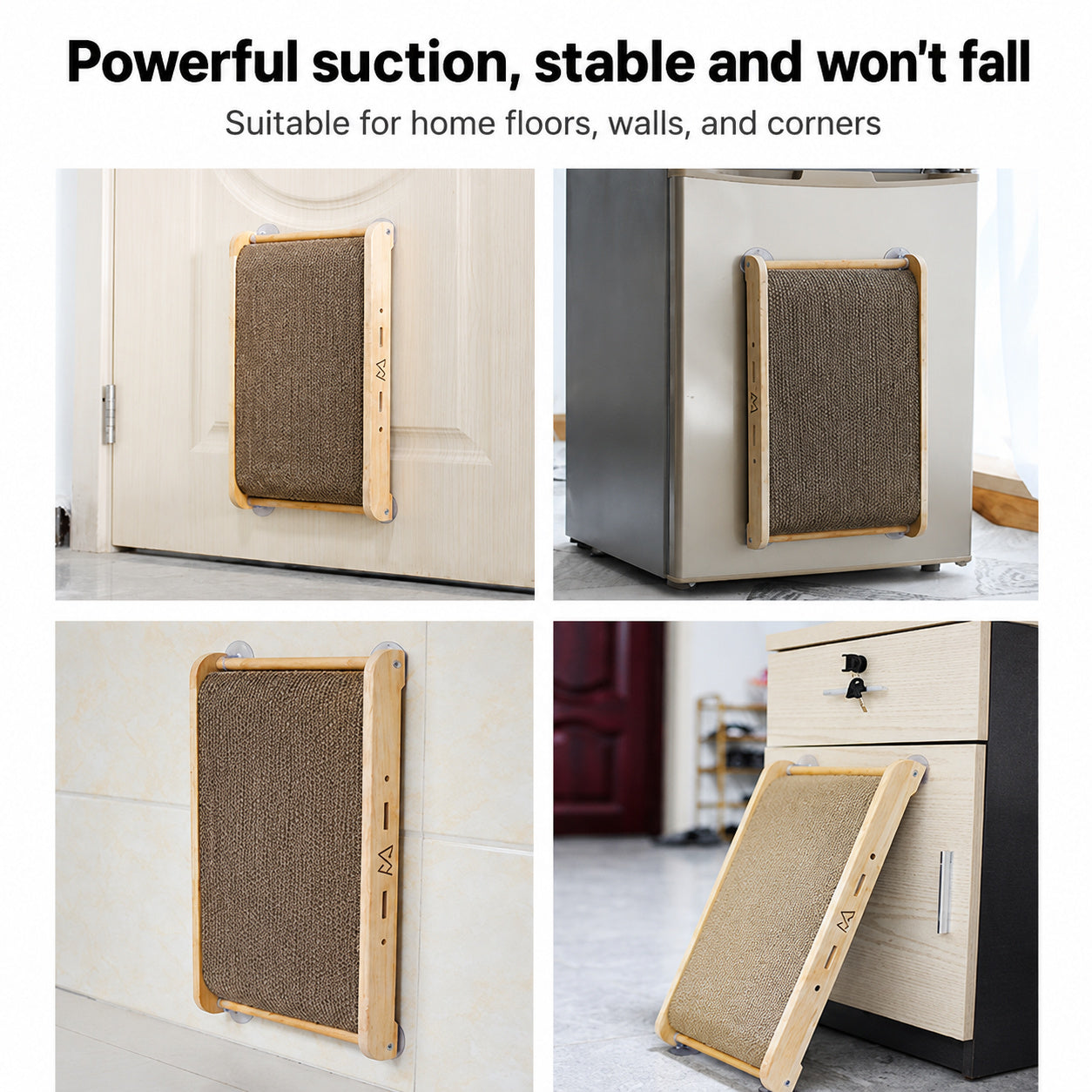 Suction Wall Cat Scratcher