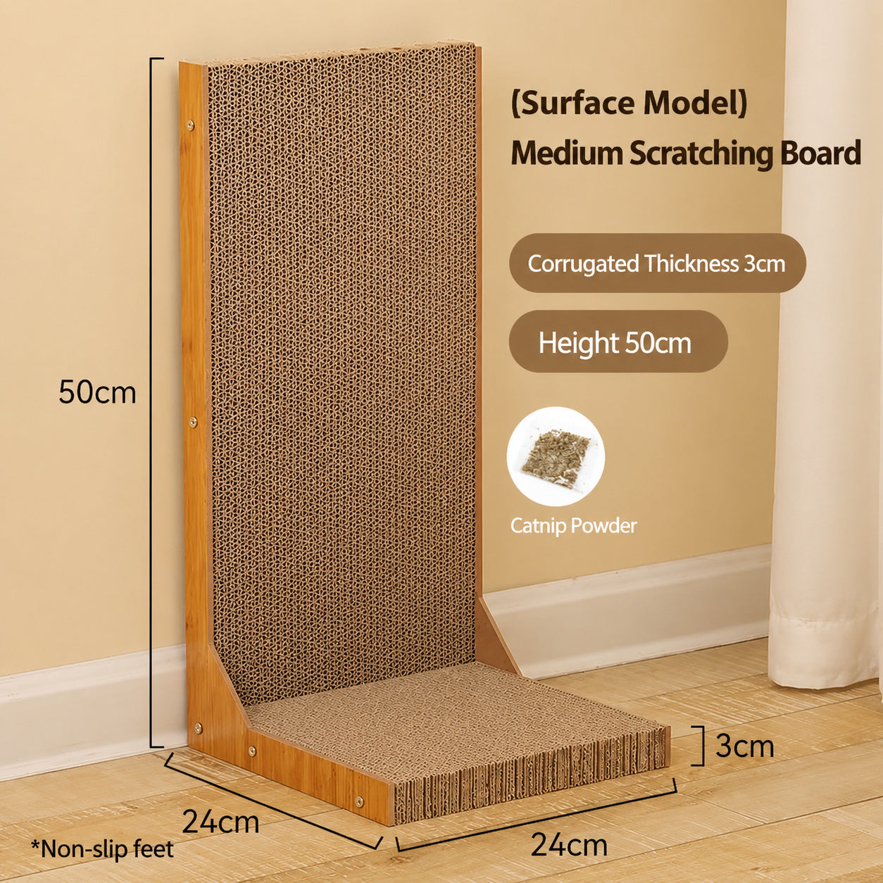 L-shaped Cat Scratcher