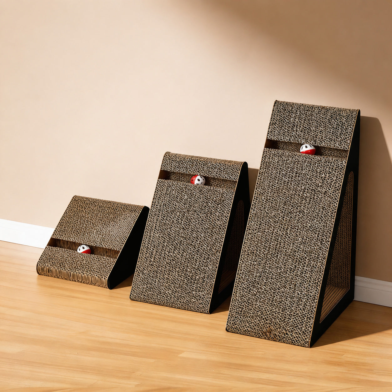Triangle Cat Scratcher Hideout