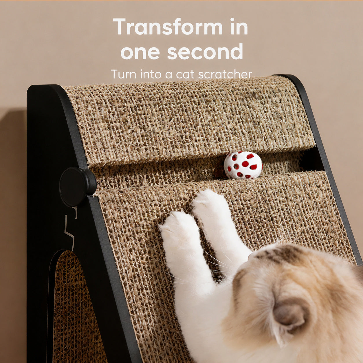 Triangle Cat Scratcher Hideout