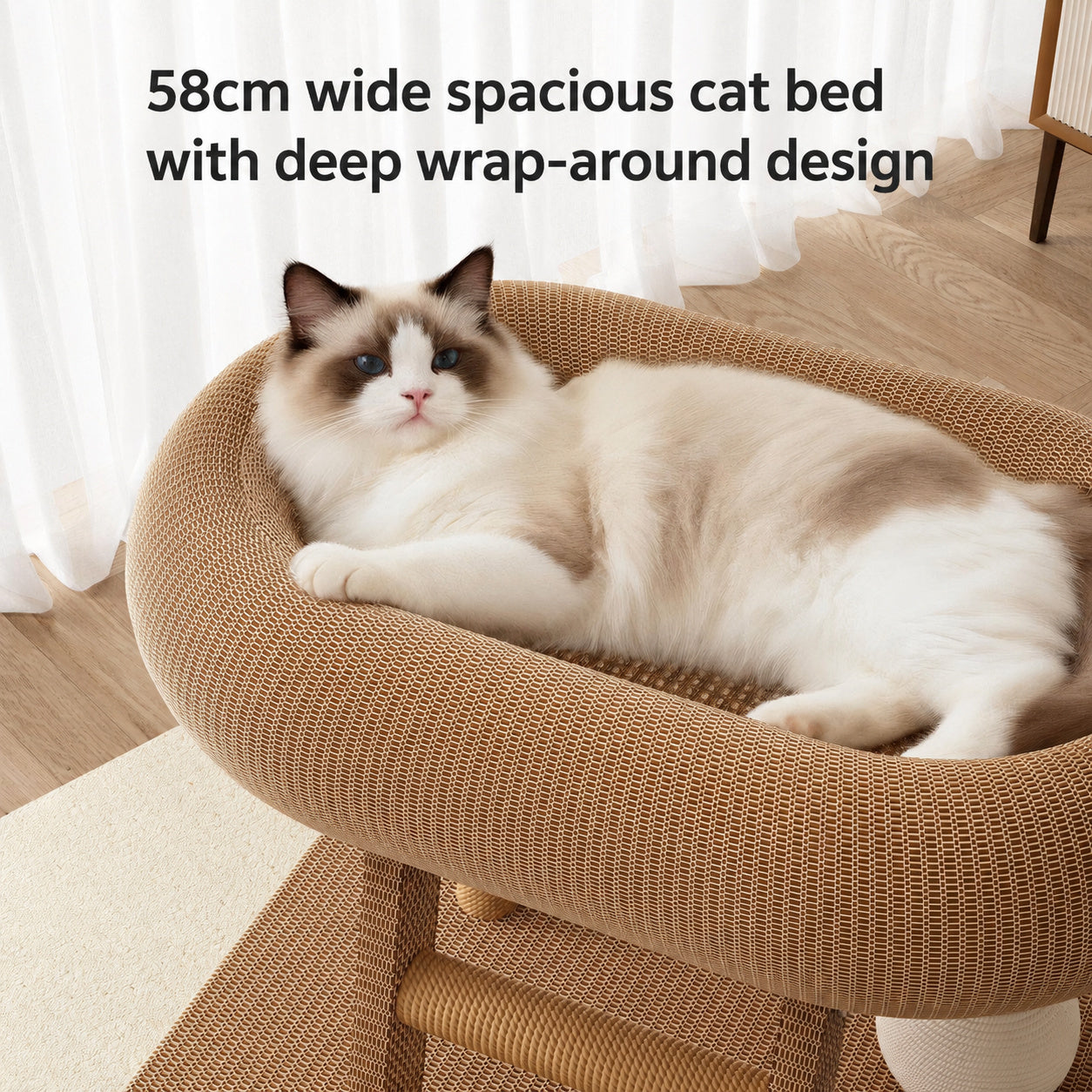 Elevated Sisal Cat Nest