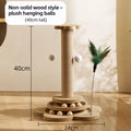 Sisal Cat Tower With Track