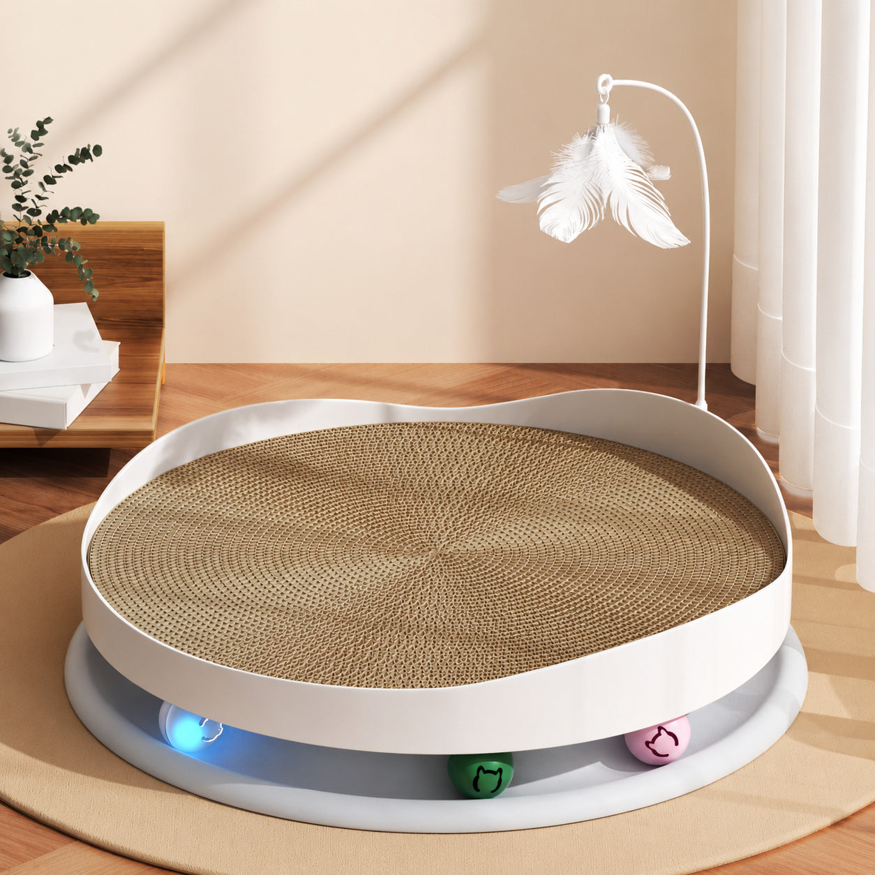 3-in-1 Scratcher Lounge Toy